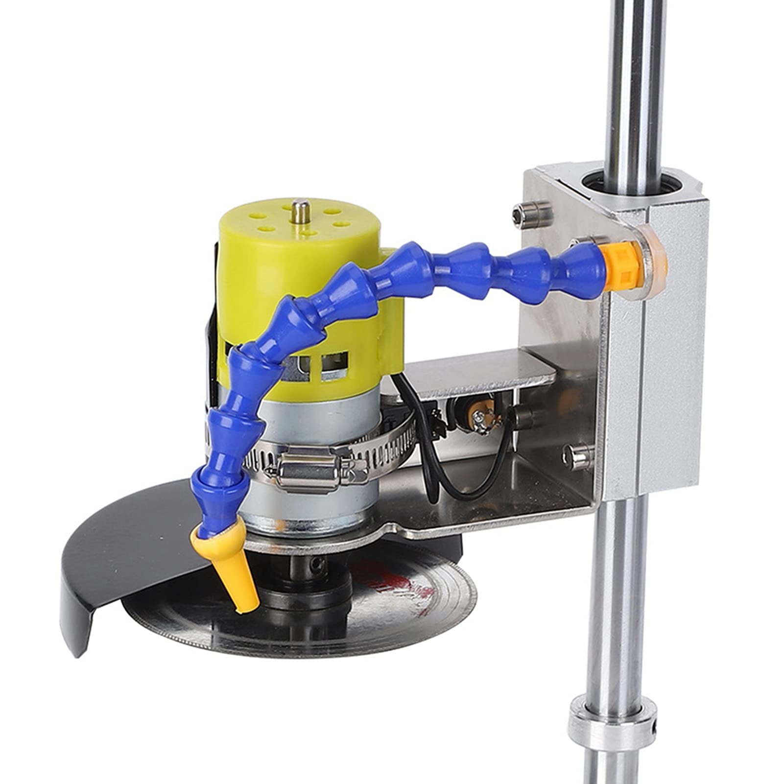 Kit de herramientas de corte eléctrico de botellas de vidrio, CA 110 a 240 V, ideal para formas irregulares y corte de vidrio cerámico, incluye máquina de corte y accesorios