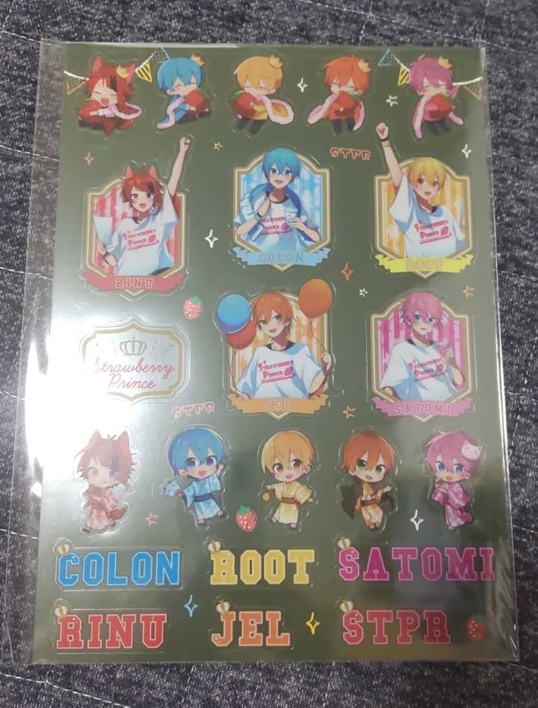 Amazon.co.jp: すとぷり夏の苺文化祭 すとぷり シール 限定
