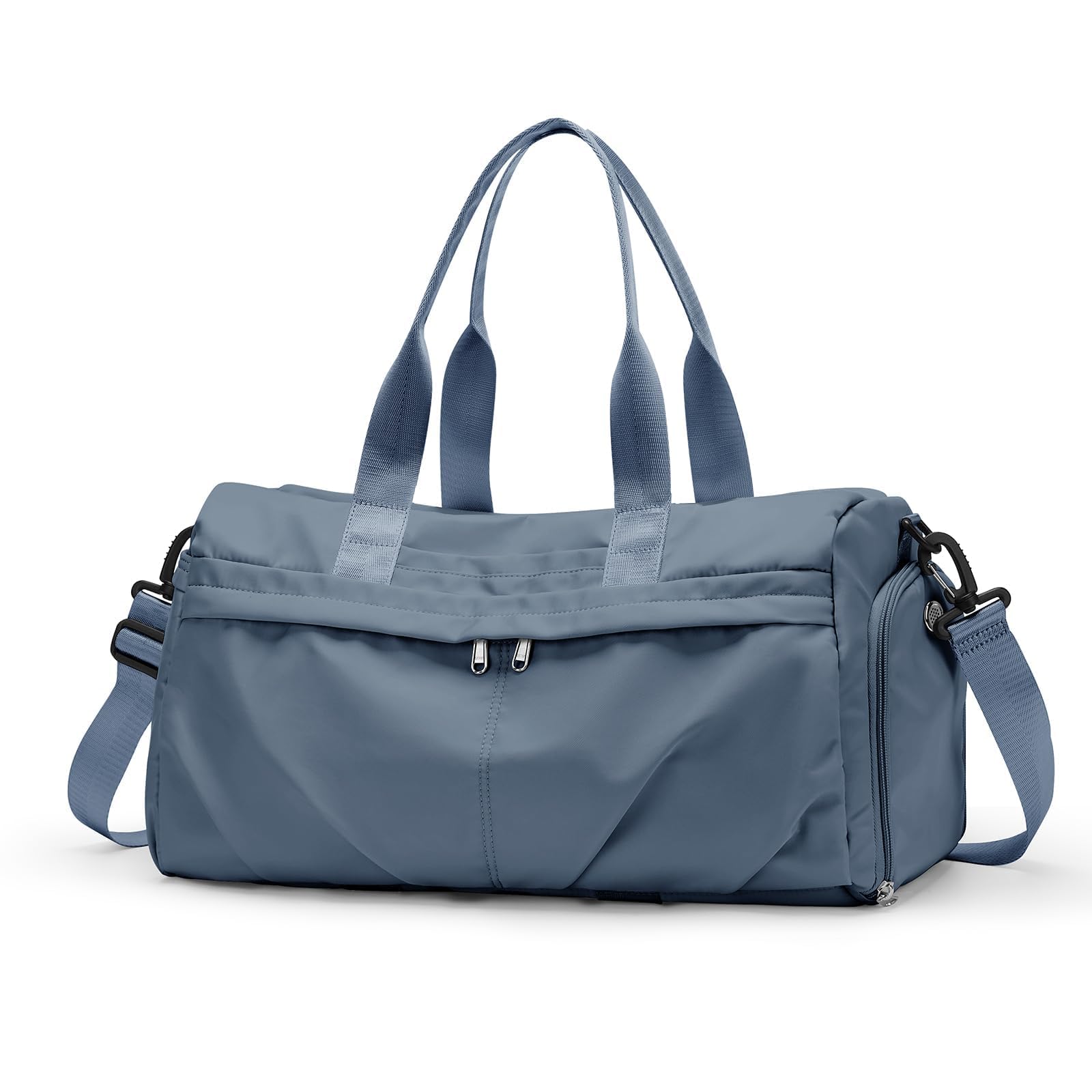 HYC00 Sports Gym Bag Womens Mens with Shoes Compartment & Dry Wet Separated,Weekend Travel Duffle Bags Overnight Bag for Women Holdall Hospital Bags Carry on Hand Luggage for Swim Gym Tote,Royal Blue â image 1
