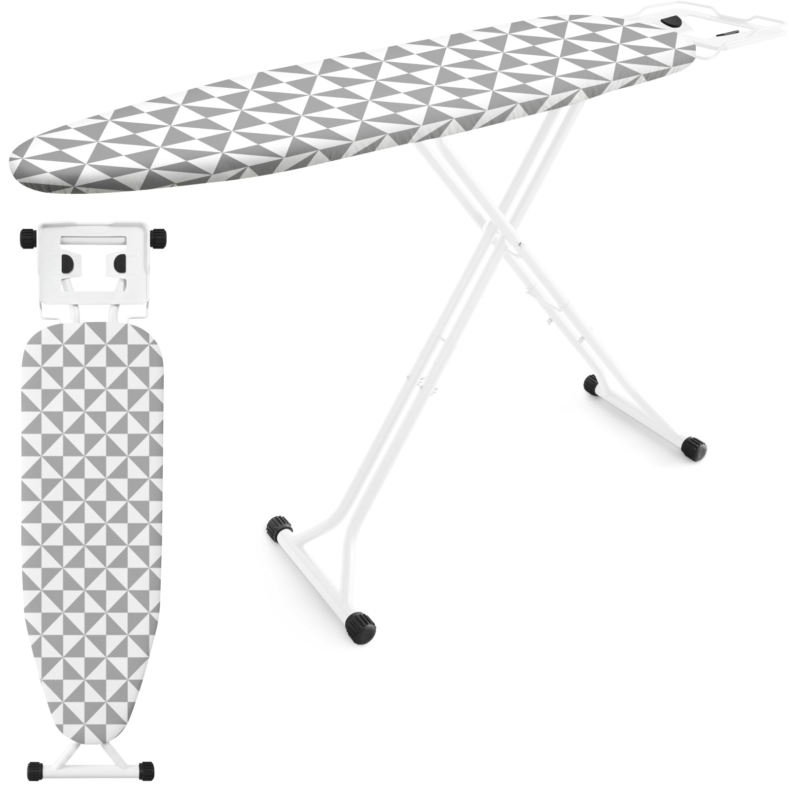 Compact Ironing Board, Foldable And Lightweight, 147L x 35W x 95H