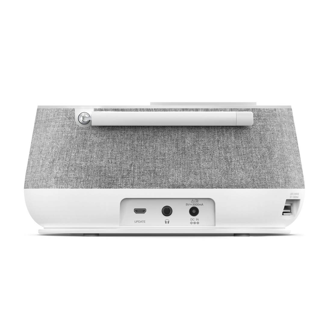 Hama Radio numérique DR36SBT (pour réception FM/Dab/Dab + / Bluetooth,Radio de Cuisine sous comptoir, écran Couleur, Fonction d'alarme, Fonctionnement sur Secteur) Blanc