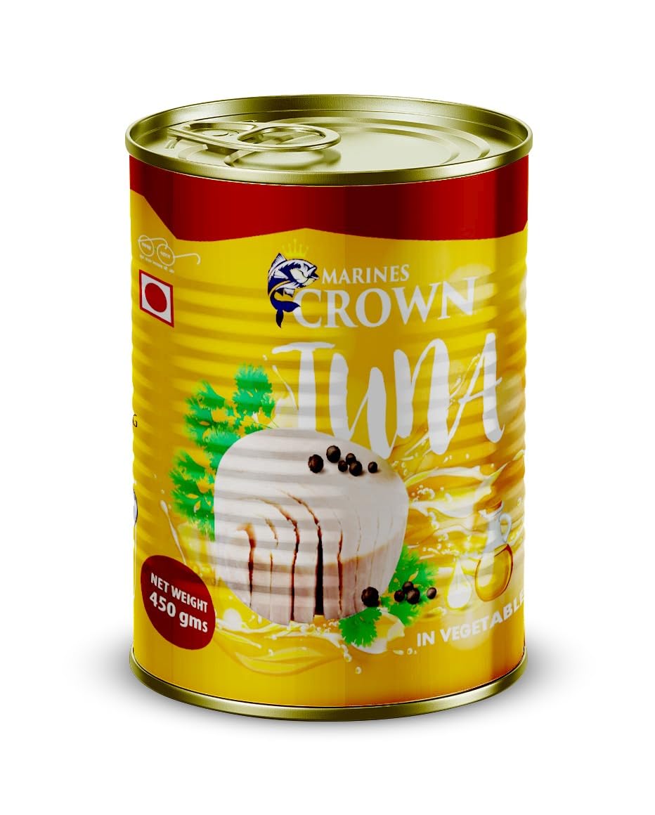 MCI Marines Crown Canned Tuna Chunks in Oil (Pack of 2)