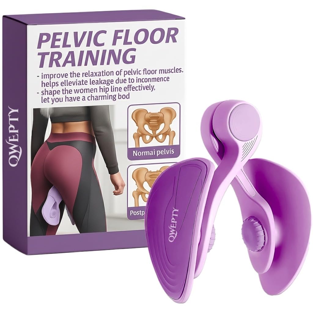 360° Rotation Pelvic Floor Trainer & Kegel Exerciser for Women and Men | Hip Trainer, Inner Thigh Master, Pelvic Muscle Strengthener | Thigh & Butt Workout Equipment for Home Gym, Postpartum Recovery-image-33