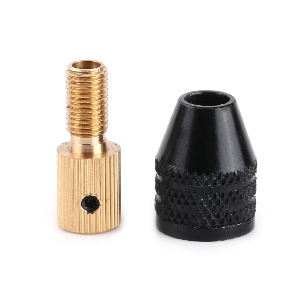 ThreeJaw Head Chuck Brass & Aluminum Alloy Electric Drill Chuck Set 0.
