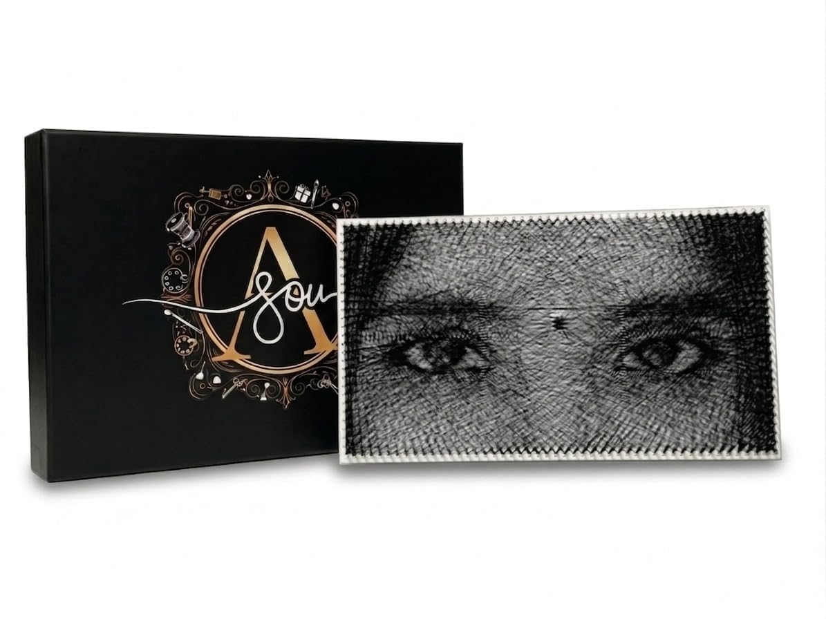 Custom Photo String Art Kit | Personalized Gift for Girlfriend & Couples | DIY Handmade Wall Art | Romantic Birthday Gift for Her-image-28