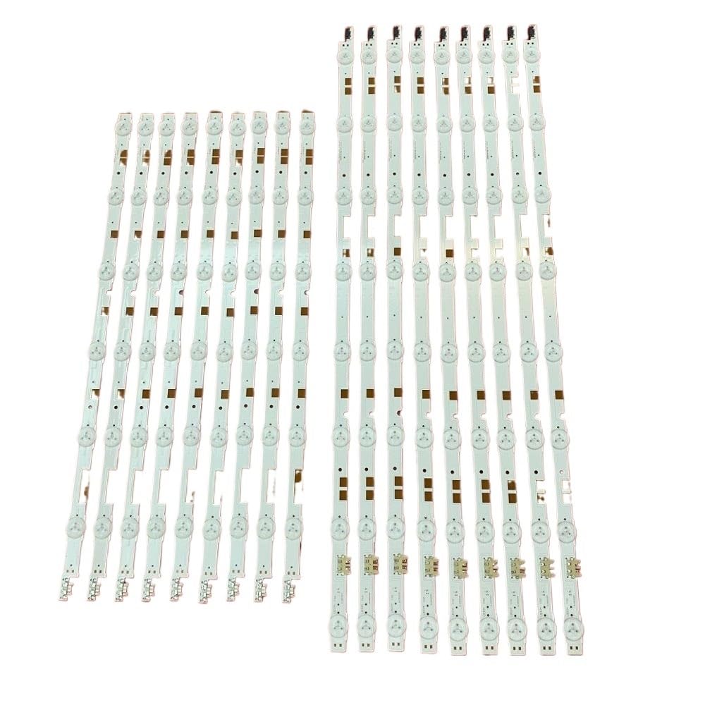 LOCLPCKGYA LED Backlight Strip Fit For Samsung UE55JU6800K UE55JU6870U UN55JS7000F UN55JS700DF V5DR_550SCA_R0 BN96-38481A 38482A 38880A 38881A