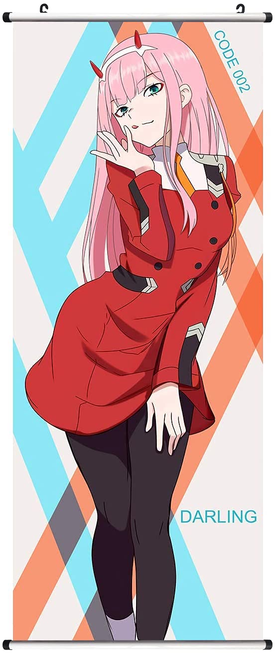 Anime roll image DARLING in the FRANXX 02 fabric print Scroll 