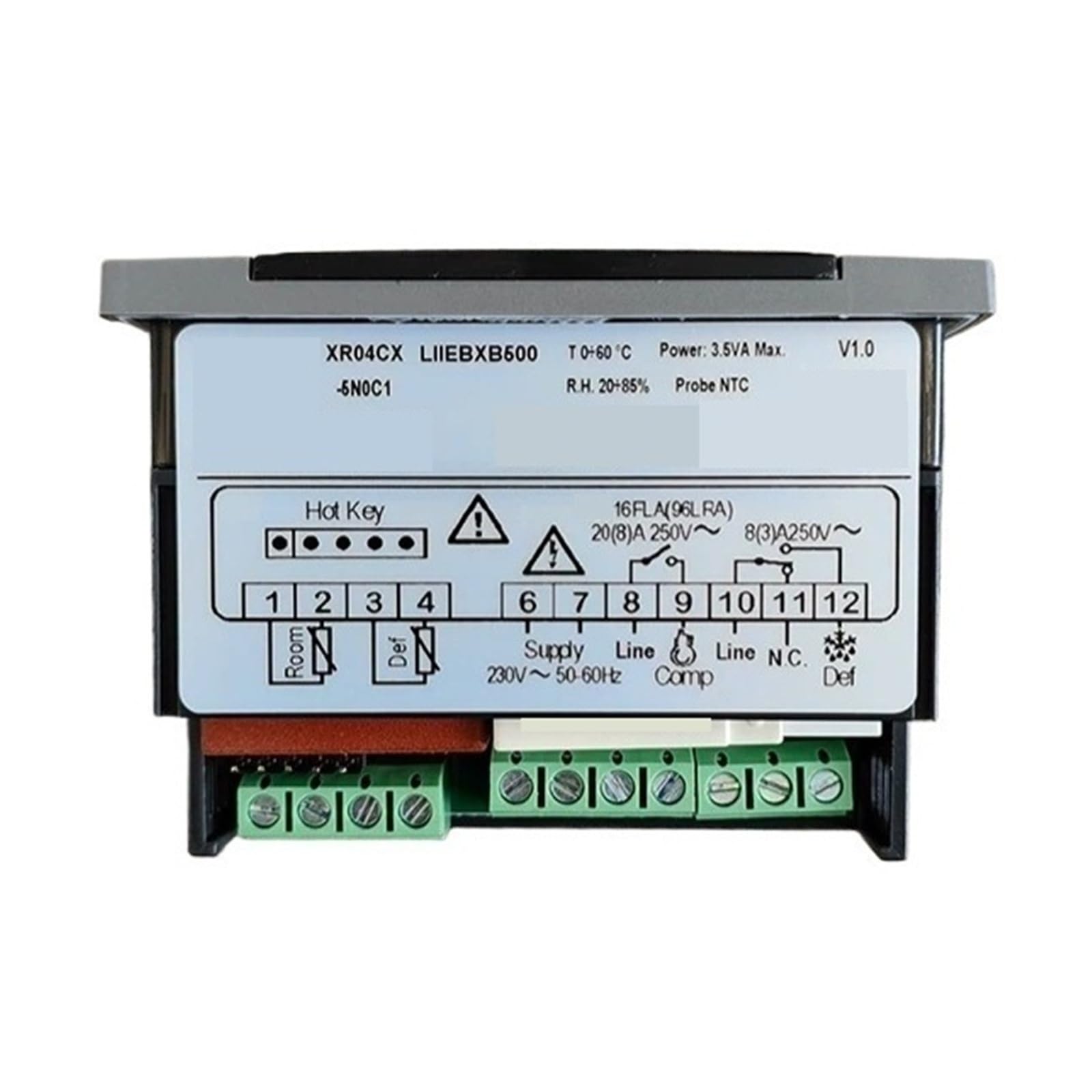 Termostato Digital XR04CX-5N0C1, controlador de temperatura Digital AC230V, Original
