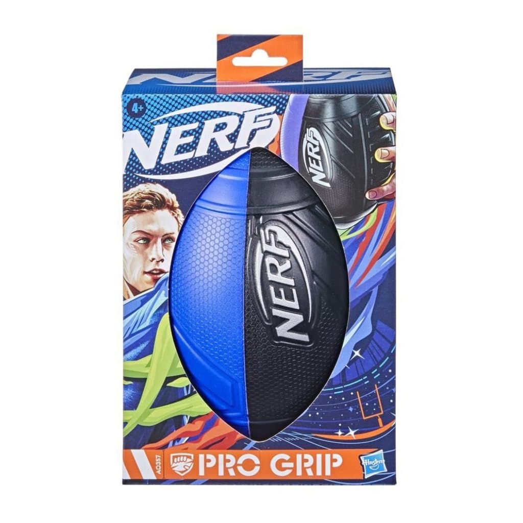 Nerf PRO Grip American Football, Palla Unisex Adulto