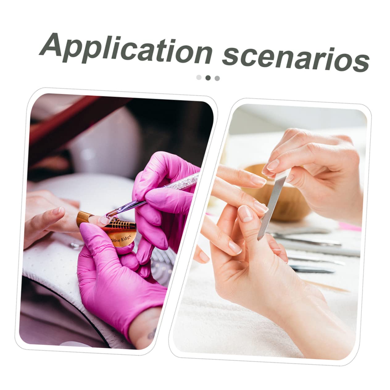 Beaupretty Eyeshadow Palette Makeup Palette Tray Nail Display Boards Nails Manicure Supplies