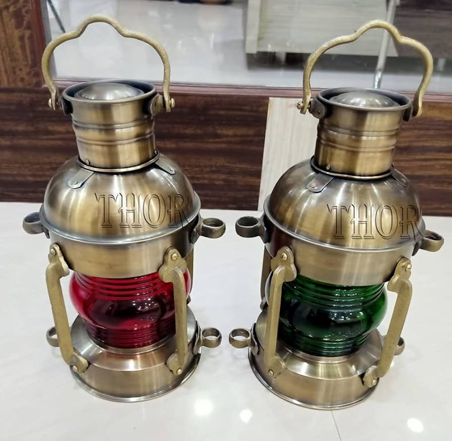 アンティーク オイルランタン オイルランプ 壁掛け Amazon.co.jp