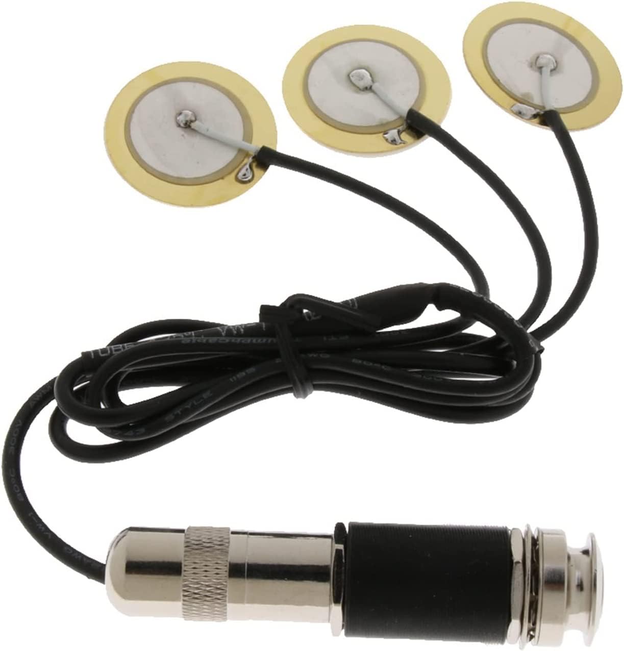 Micro Guitare Acoustique, Capteur piézo-électrique de ramassage for guitare ukulélé mandoline Banjo Instrument à cordes ramassage de guitare électrique