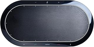 Jabra Speak 810 MS Wireless Bluetooth Speakerphone - Portable Conference Speaker with Superior Audio for Larger Conference Calls, Quick Set-Up - Certified for Microsoft Teams