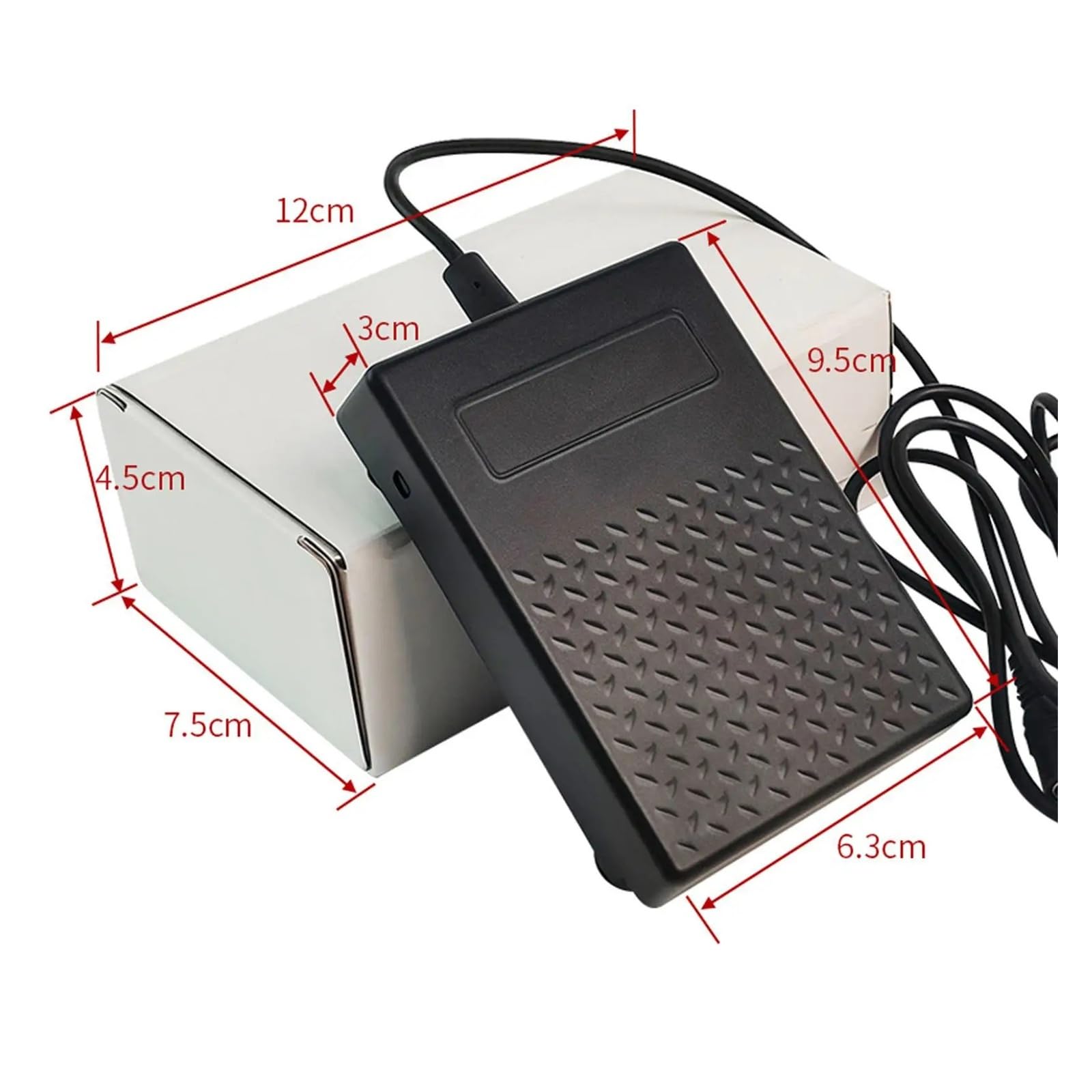 Pedal de sostenido compacto de 3,5mm, amortiguador de teclado electrónico, accesorio for instrumentos musicales for Piano Digital