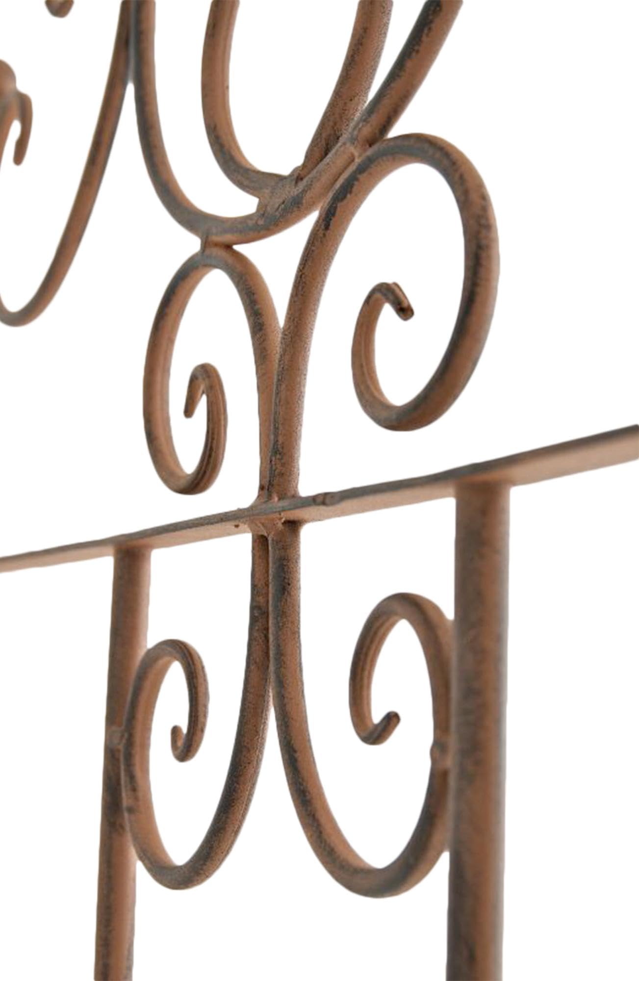 CLP Rankgitter Lavendel Eisen - 200cm Antik Weiß, Landhausstil