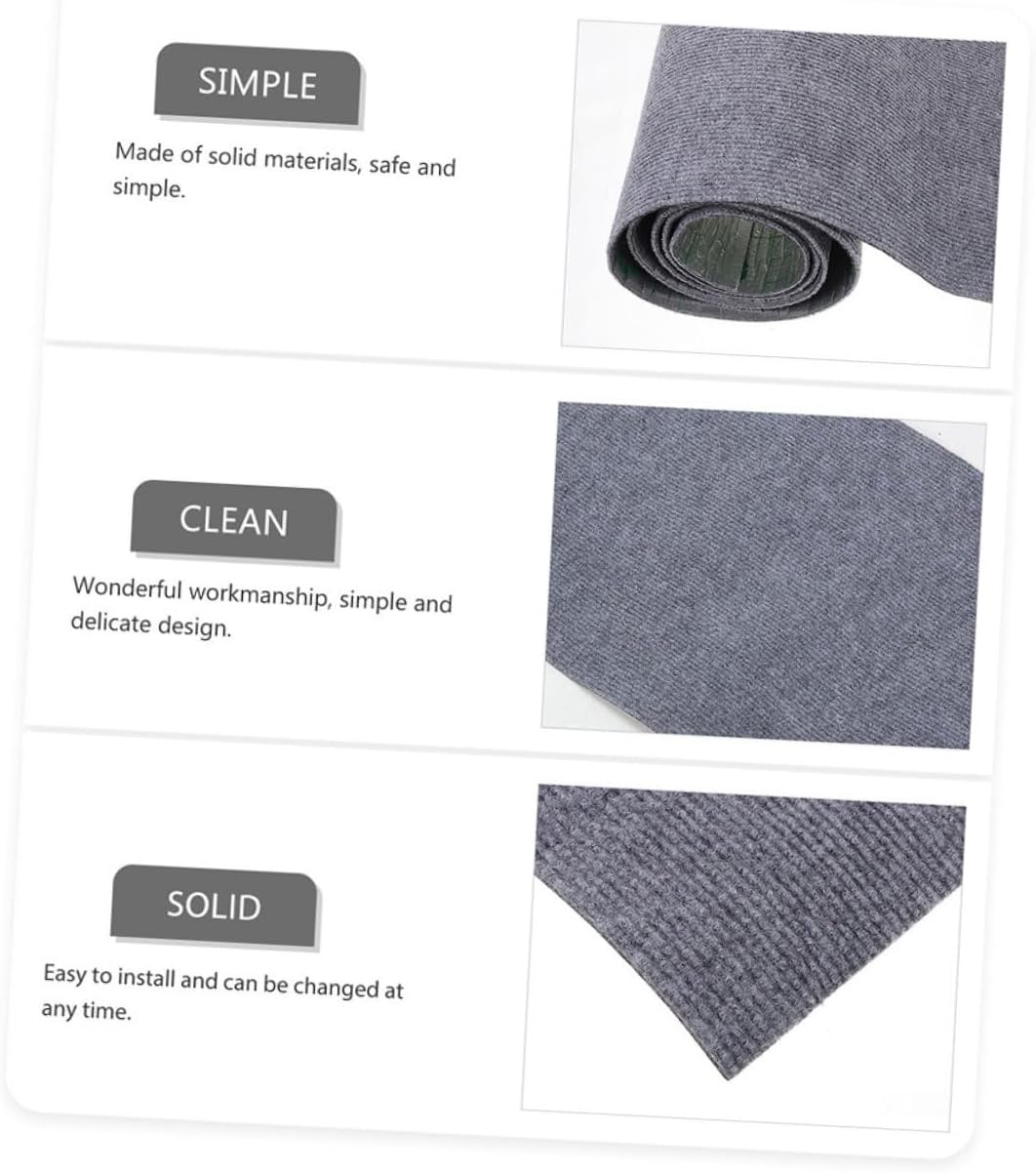 Garneck Cat Scratching Post Carpet Mat Self-Adhesive Cover for Cat Trees Furniture Extra for Grinding Furniture