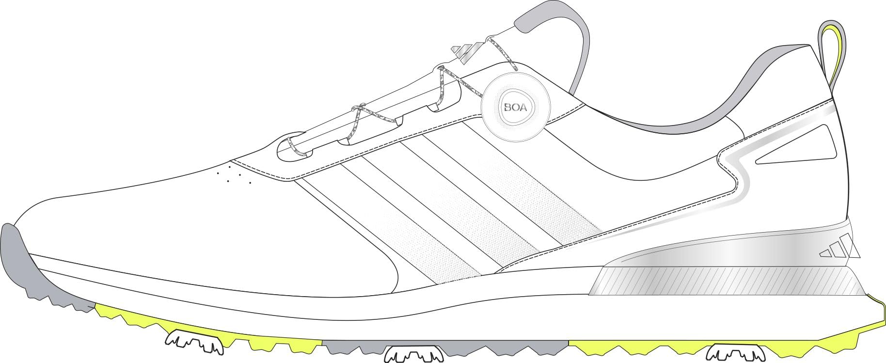 Adidas Herren R2G BOA Golf Schuhe