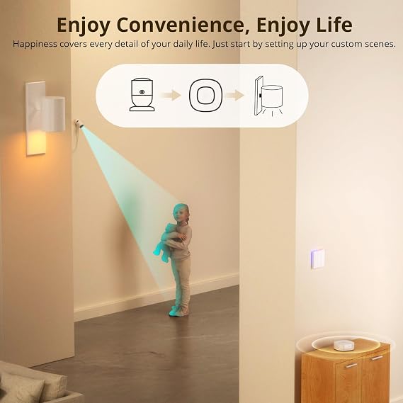 Smilewolf ZBbridge-U Matter Zigbee Bridge Ultra Smatr Home Security Ethernet Connection OTA Upgrade Works SNZB-03P/SNZB-06P Devices