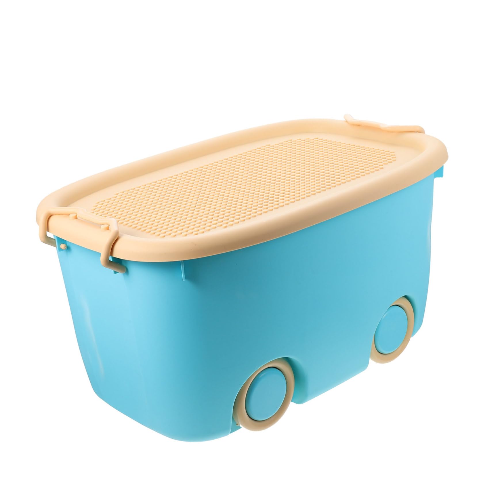 Boîte de rangement plastique à roulettes KOMBIUDA bac mobile