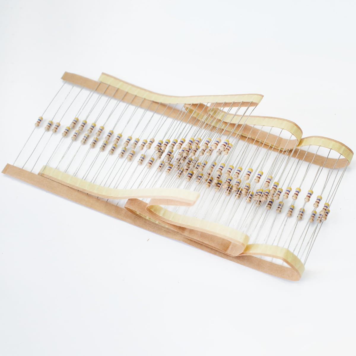 100 Pcs 1/4W 5% Tolerance 470 Ohm Carbon Film Resistor Resistance for DIY Project and Experiments