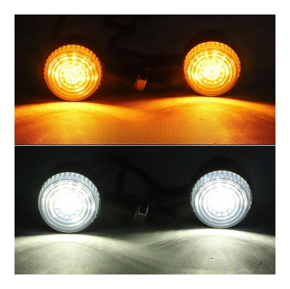 Intermitentes Luz LED De Intermitentes para Motocicleta M10, Luces Intermitentes Ámbar, Luz Trasera De Freno DRL para Cafe Racer