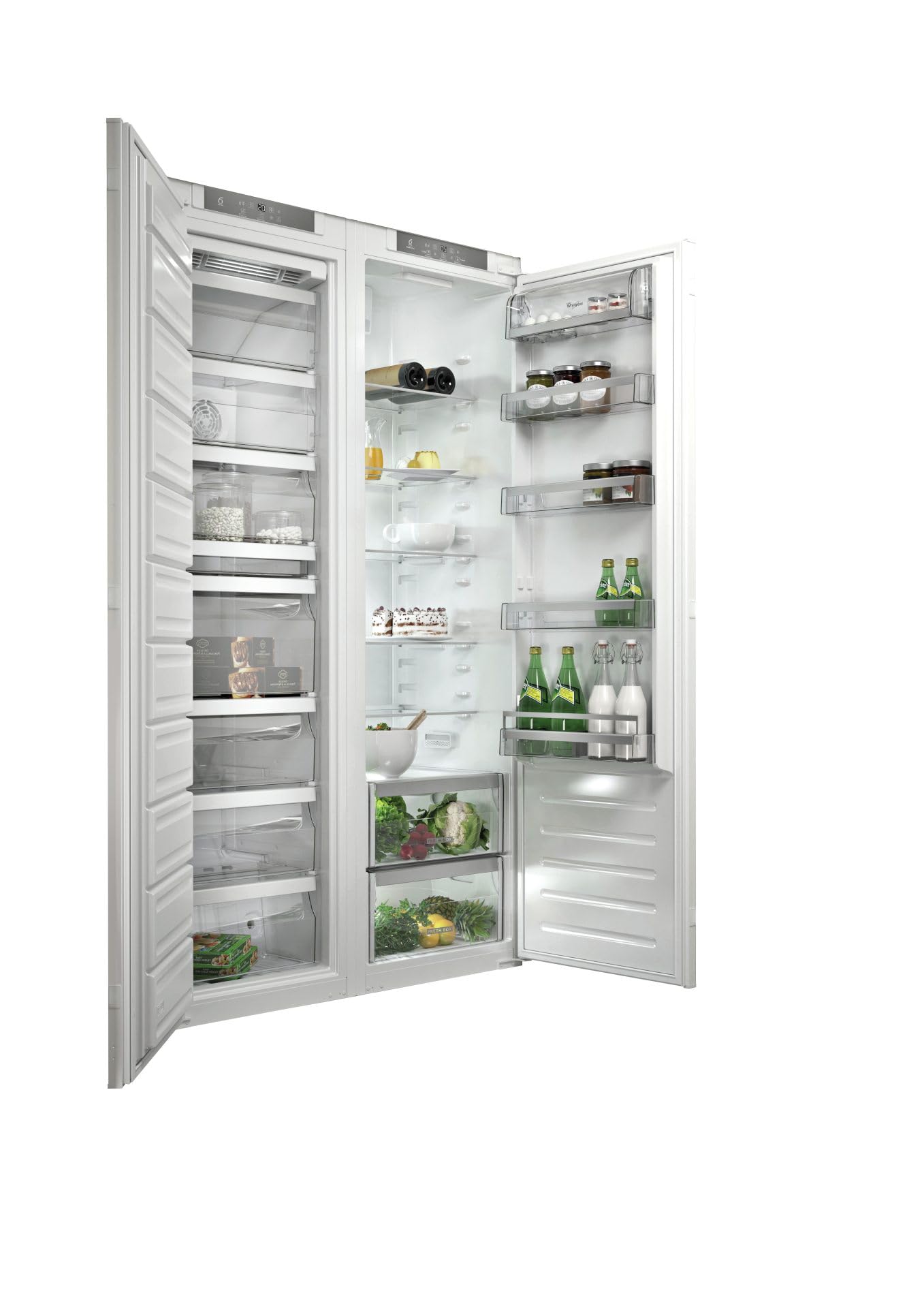 Whirlpool Frigorifero Da Incasso 314L - Classe E, Tecnologia 6° Senso, Autosbrinamento - Foto 4