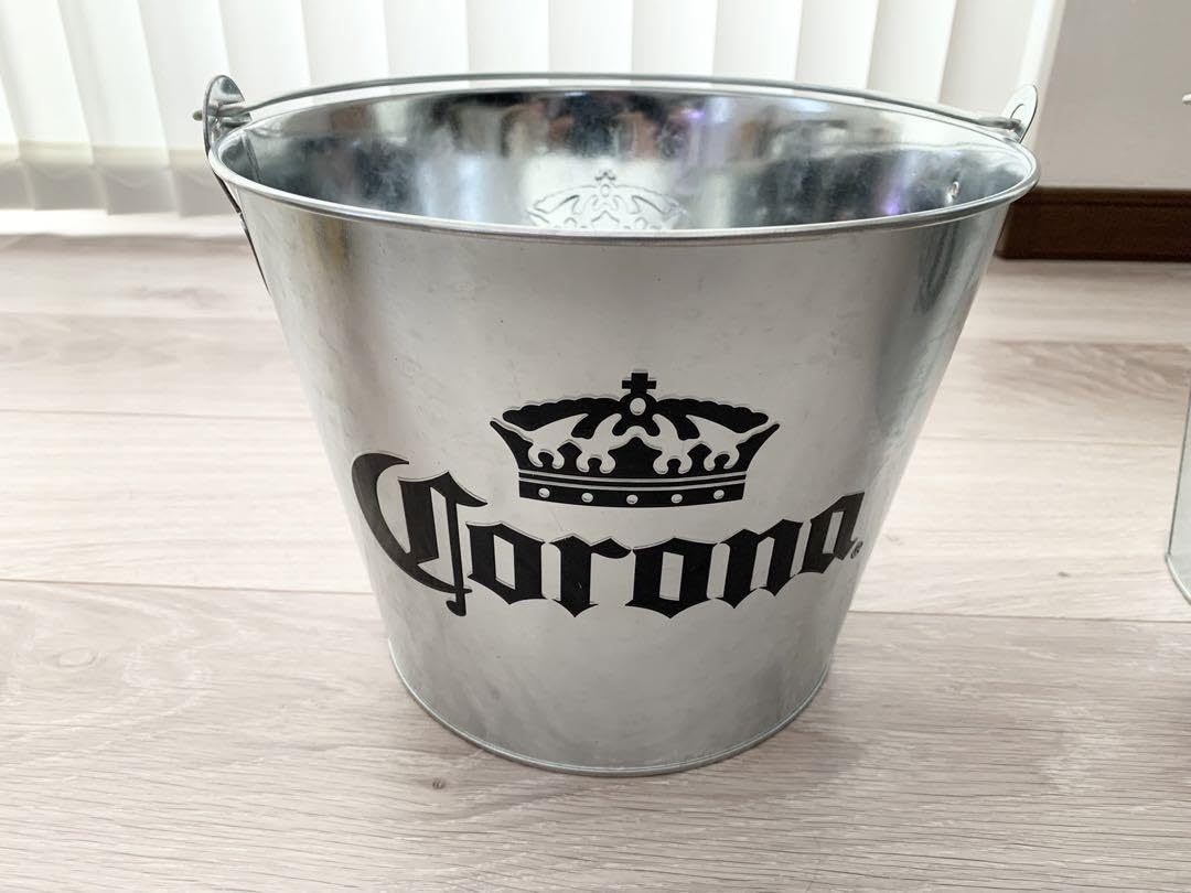 Corona beer クーラー　バケツ　BBQ 販促用 Corona beer クーラー バケツ BBQ 販促用 - メルカリ