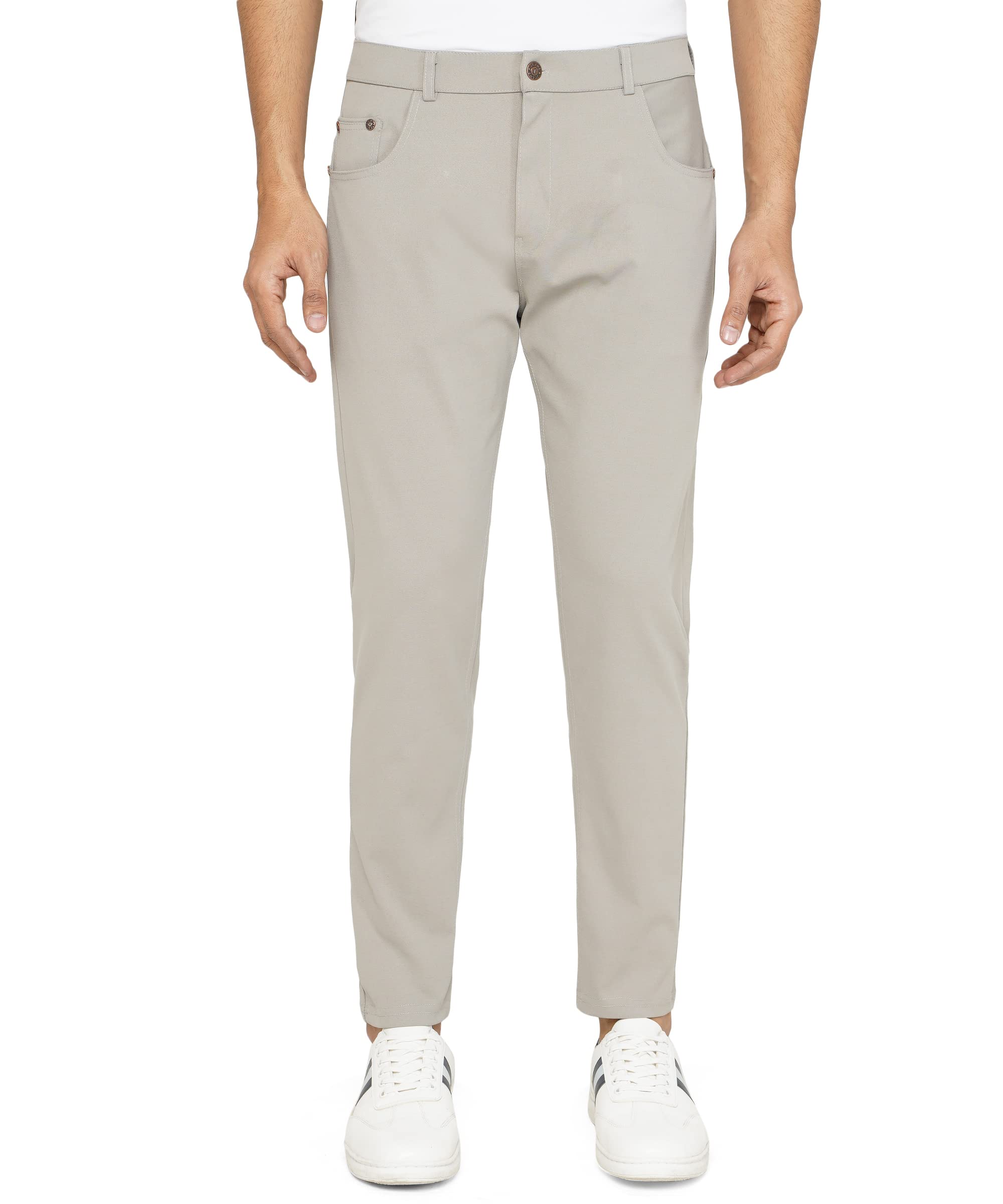 Men's Denim Slim Fit Stretchable Trousers-image-34