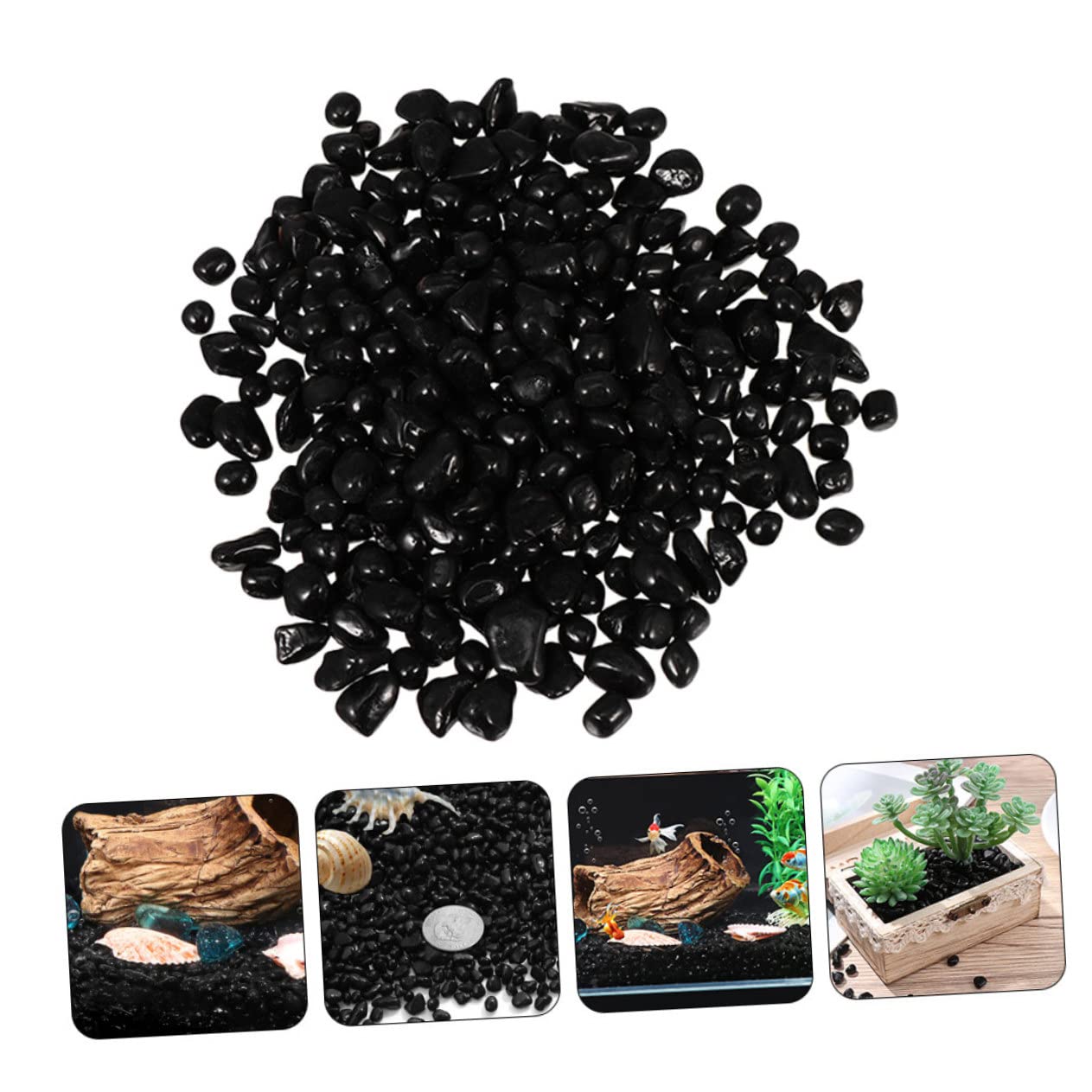 1 Roches pour Aquarium Gravier Sable pour Aquarium Substrat pour Grand Aquarium Décorations De Gravier pour Aquarium Roches pour Aquarium Aquarium Décoratif en Vrac Sable