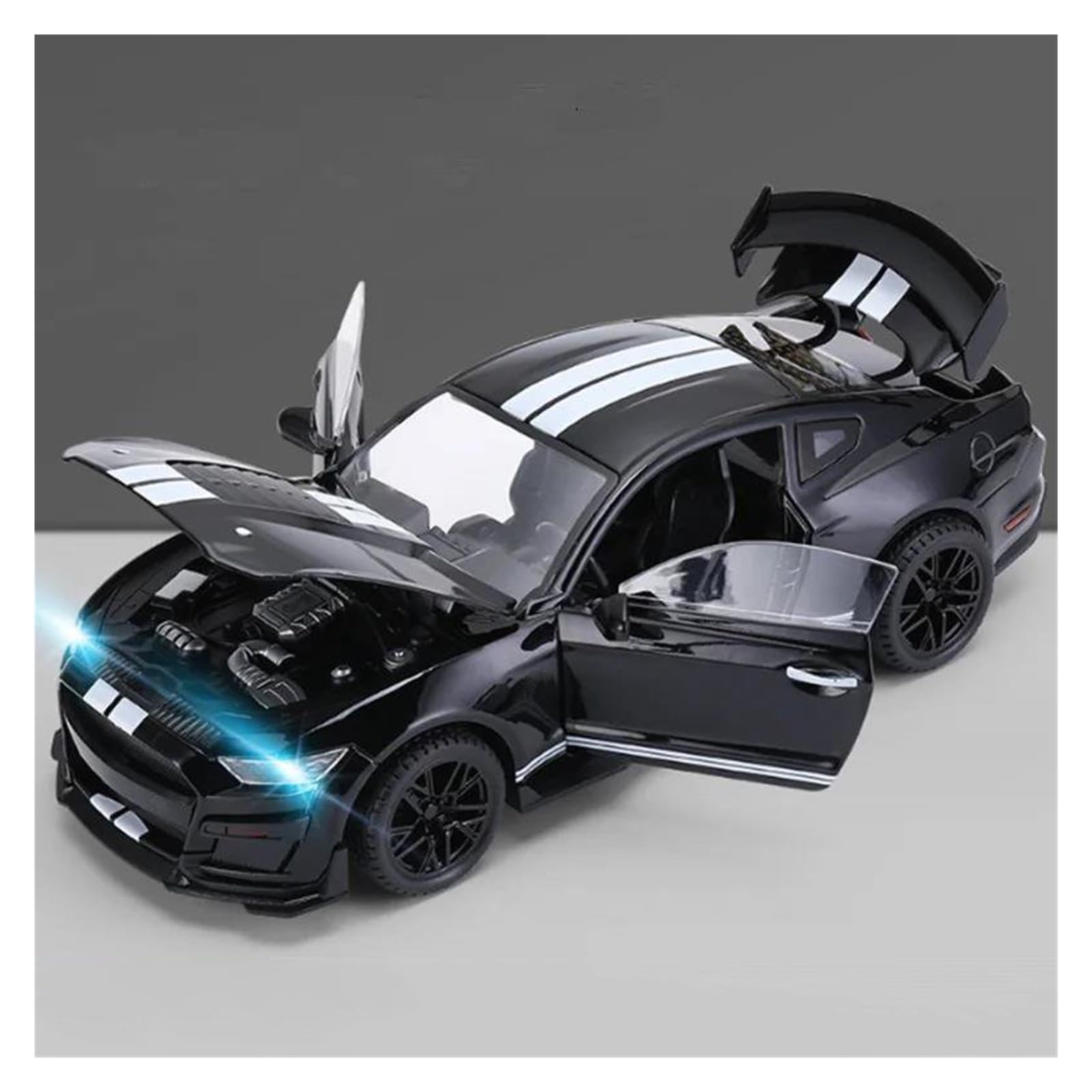 Btwodian Scale Model Car For Mustang For Shelby GT500 Diecast Model Car