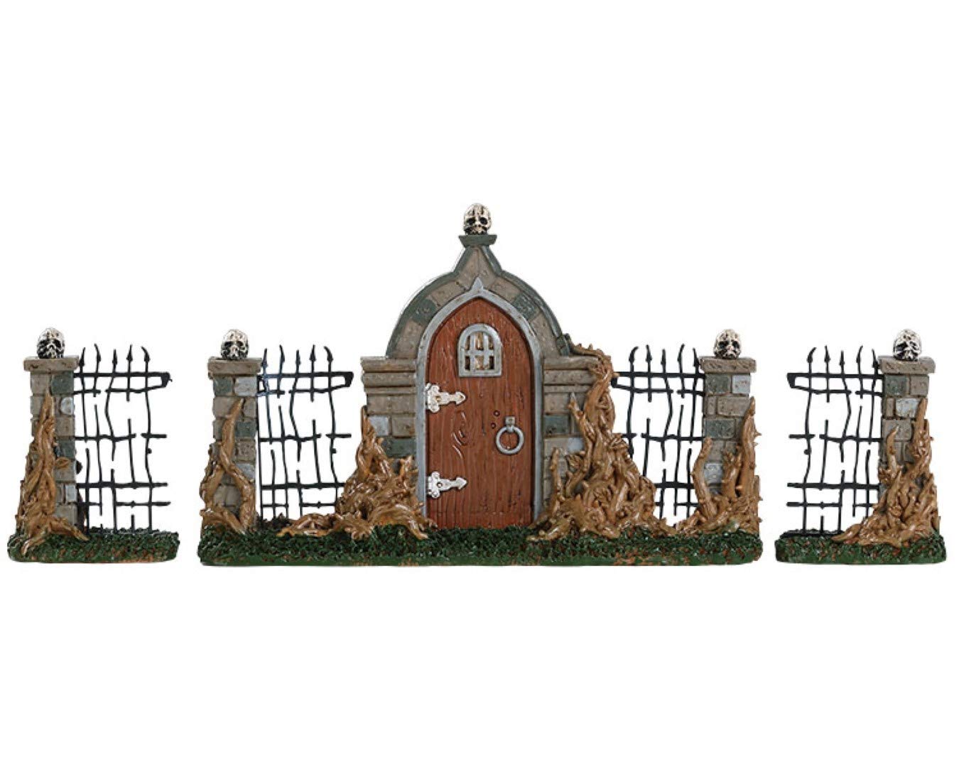 Lemax Spooky Town Bramble Gate, Set of 32# 84343