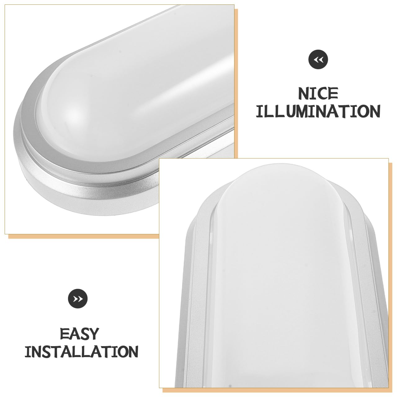 Lampe Led Étanche 10W Pour Salle De Bain Éclairage Anti-Buée Pour Douche Sauna Et Hammam Applique Murale Résistante À L'Humidité Et À La Corrosion