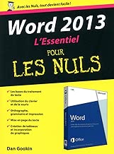 Download Word 2013 : L'Essentiel Pour les Nuls PDF