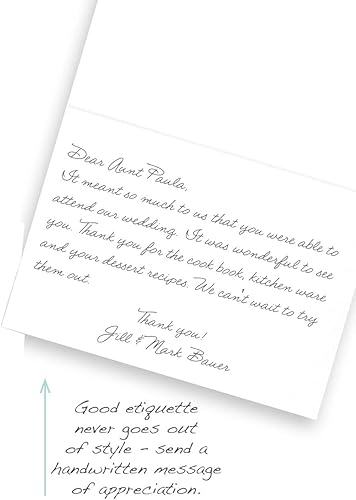 Miniatura 3 de Hortense B. Hewitt Accesorios para baby shower, 24 tarjetas Little Cutie Notas de agradecimiento, 4.75 x 3.5 pulgadas