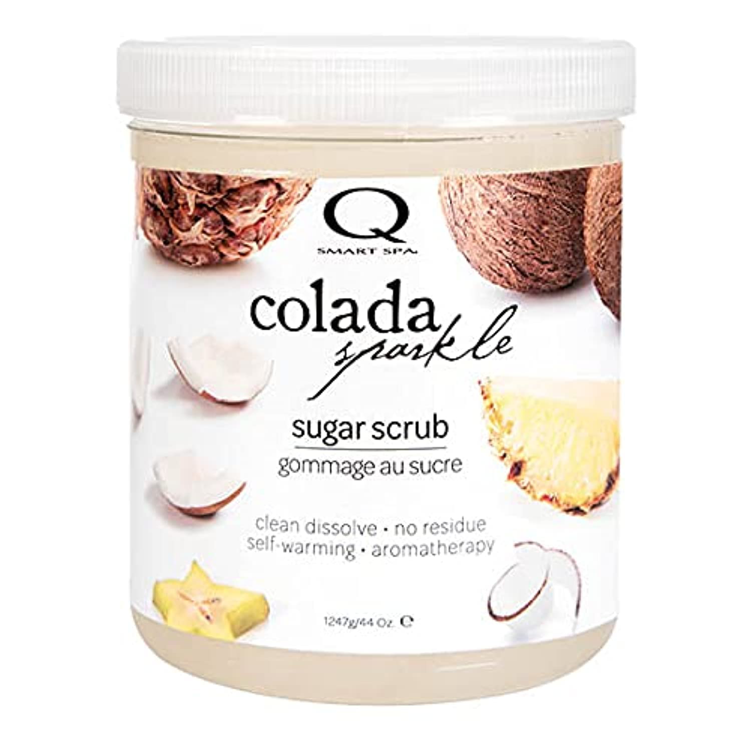 Qtica Smart Spa Sugar Scrub Colada Sparkle 44 oz