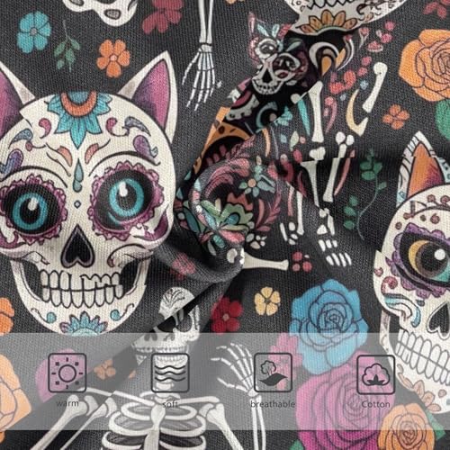 Cotton Toddler Underwear Floral Colorful Skull Cats Floral Black Cute Panties Girl Fancy Underpants Briefs 2t3