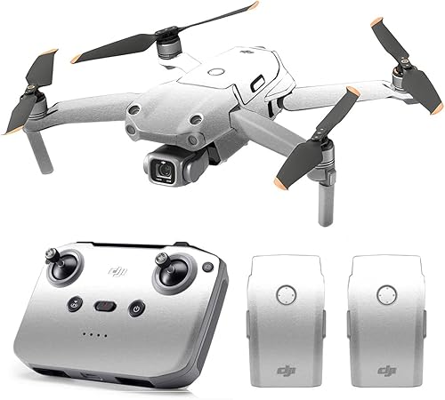 Vista 66 de SopiGuard Skin for DJI Mavic Air 2s - Juego completo de calcomanías de vinilo de precisión + controlador + 3 fundas de batería