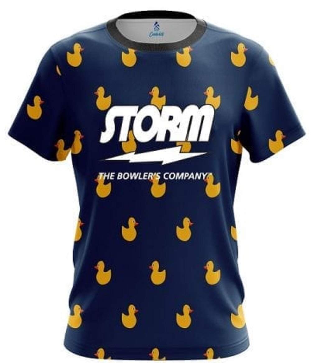 CoolWick Storm Rubber Duck Bowling Jersey (Medium)