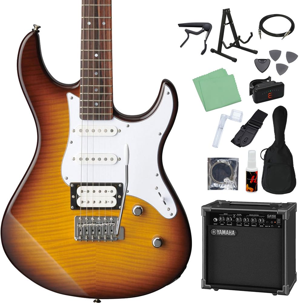 Amazon.co.jp: Yamaha PACIFICA212VFM TBS Electric Guitar, Beginner