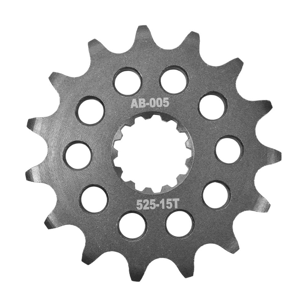 Pignon avant moto 15T élimine les à-coups sur F650 R600 R750