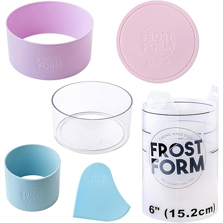 Automatic Cake Turntable Frost Form- Starter + Kit (6 inch)