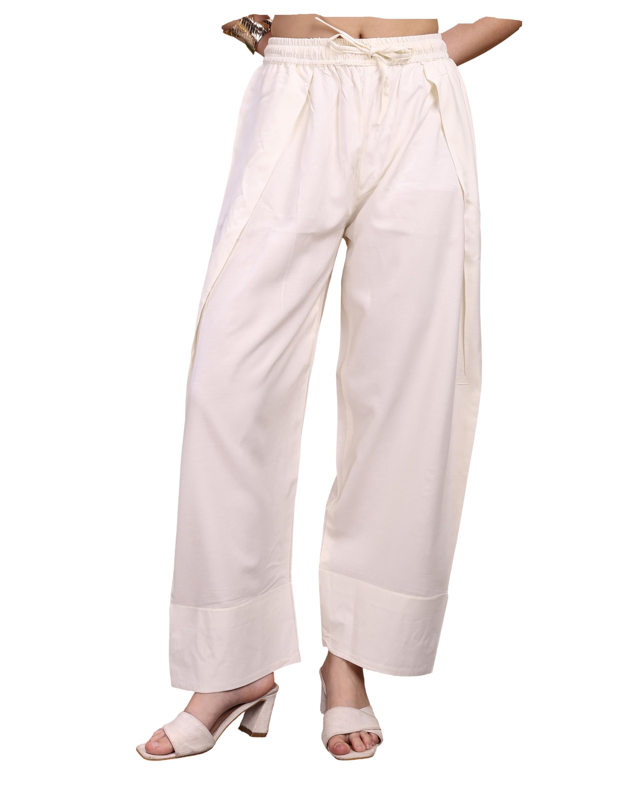 Women’s Viscose Rayon Farsi Salwar | Available in Plus Size-image-46