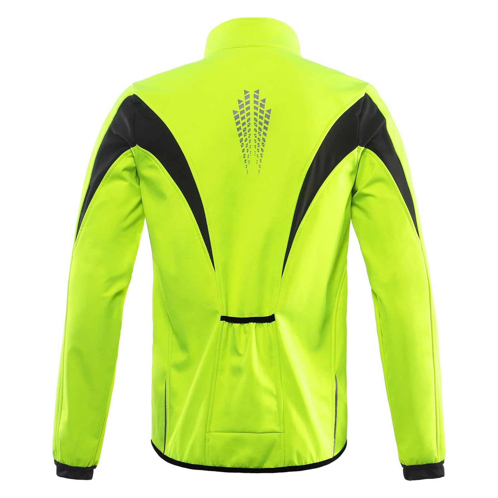 Chaqueta de ciclismo para hombre, impermeable, cortavientos, térmica, para invierno, softshell