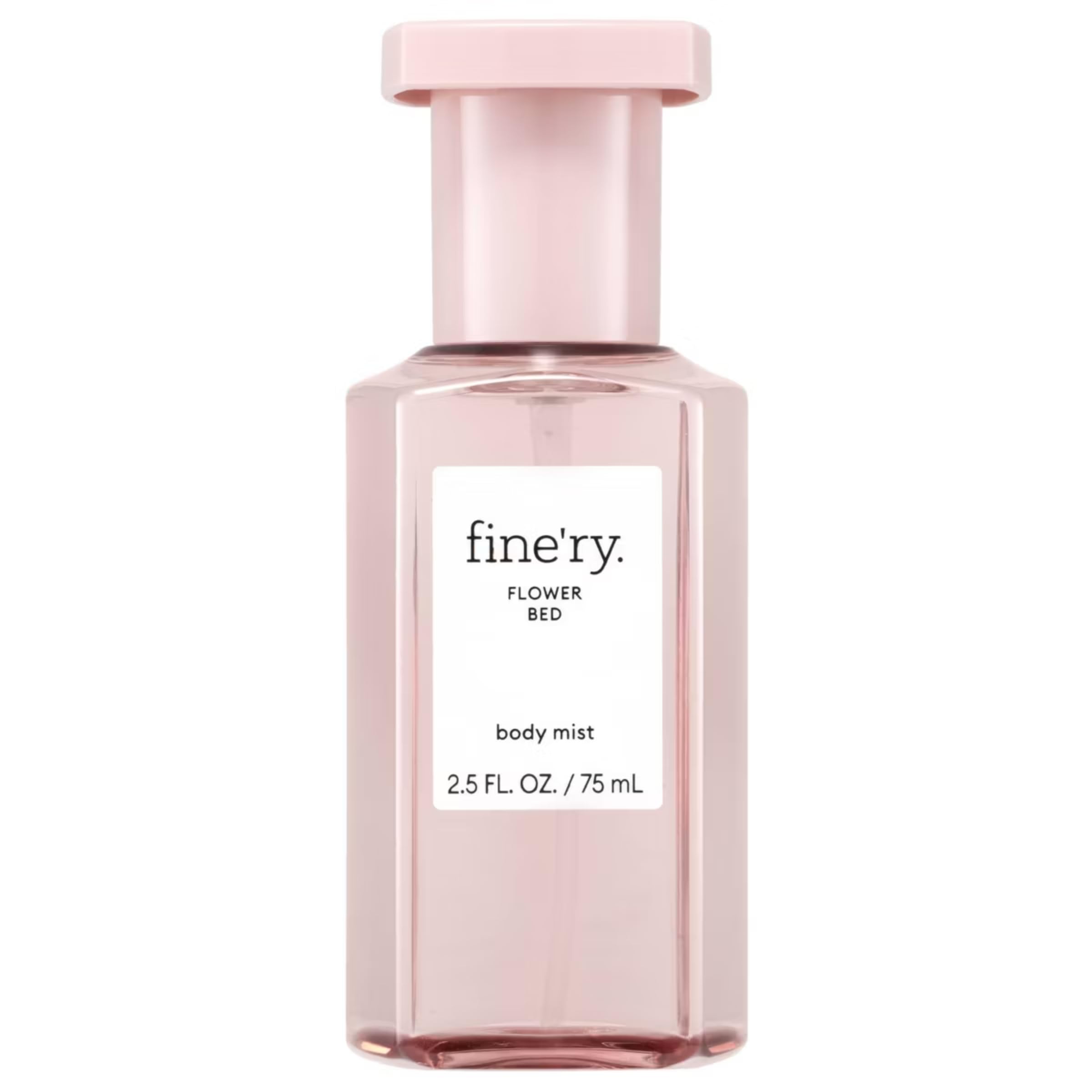 Fine'ry Flower Bed Peony Apple Mini Hair + Body Mist Floral Fragrance Spray for Women & Girls - Fresh Green Apple, Blooming Jasmine, Travel Size, Cruelty-Free, Gift for Teens (2.5 Fl Oz)