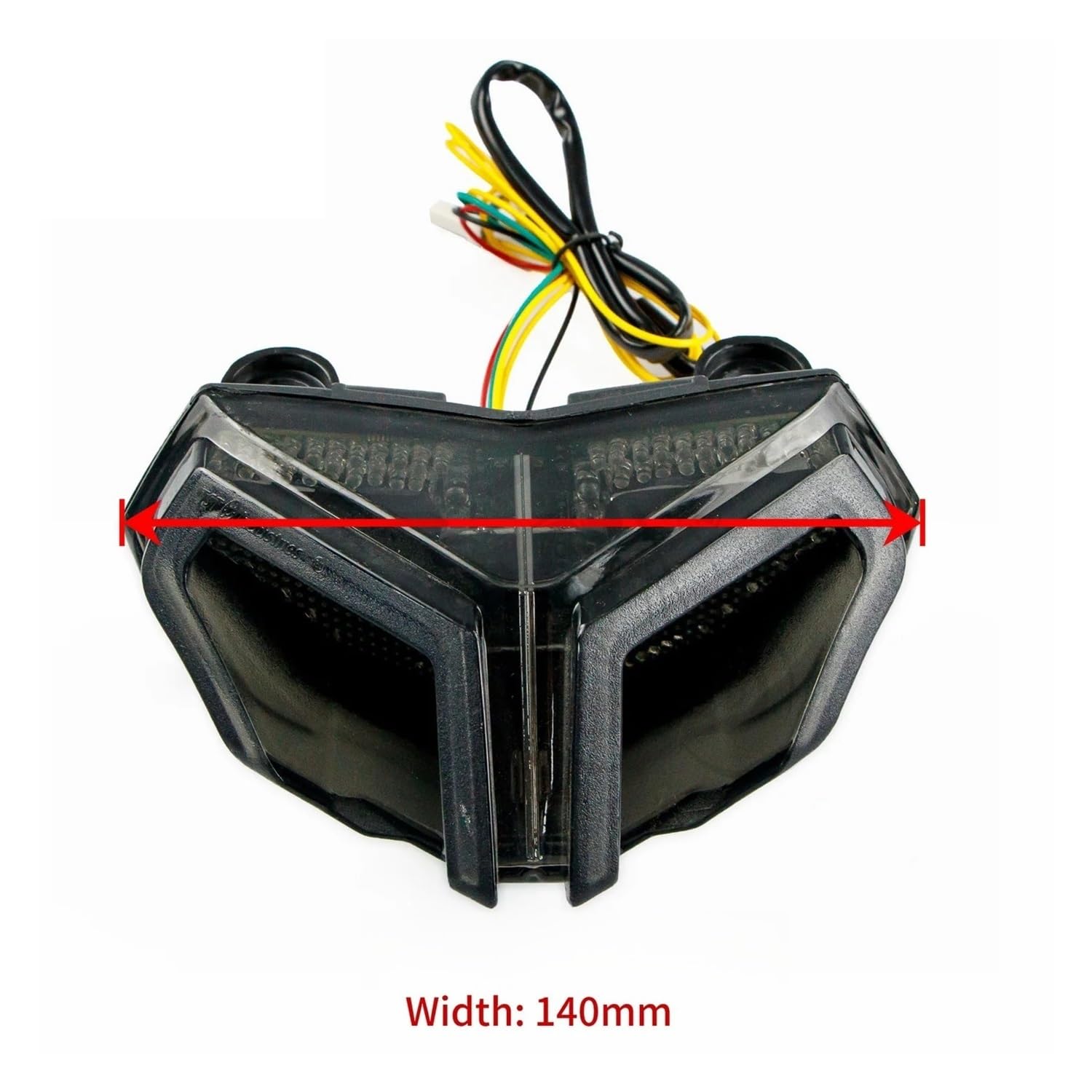 luz matricula Luces Traseras Freno Ajuste para 848 1098 1198 2007-2014 Luz Trasera LED para Motocicleta Indicador De Señal Giro Trasero Integrado 2008