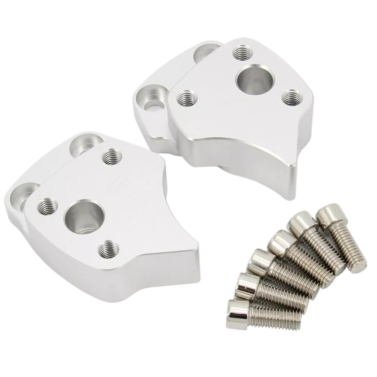 VNSMM Motorcycle Handlebar Risers 1"/25mm Up Adapters Bracket Extender Mounts Clamp Fit For Yamaha FJR1300 FJR 1300 2001-2005