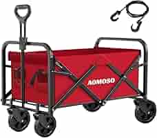 Aomoso キャリーワゴン 折りたたみ式キャリーカート アウトドアキャンプカー Amazon.co.jp: Aomoso キャリーワゴン折りたたみ式キャリー