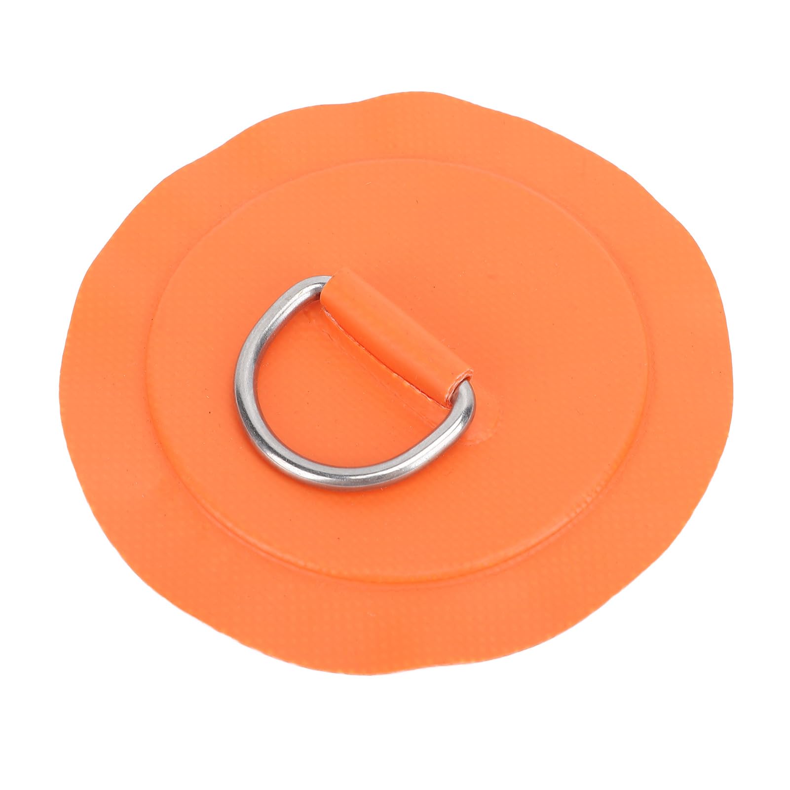 Kit Toppa con Anello a D, Toppa per Paddle Board in PVC e Acciaio Inossidabile, Cuscinetto Circolare per Barca con Attacco Corda Elastica per Gommone Kayak Dinghy Stand Up Paddleboard