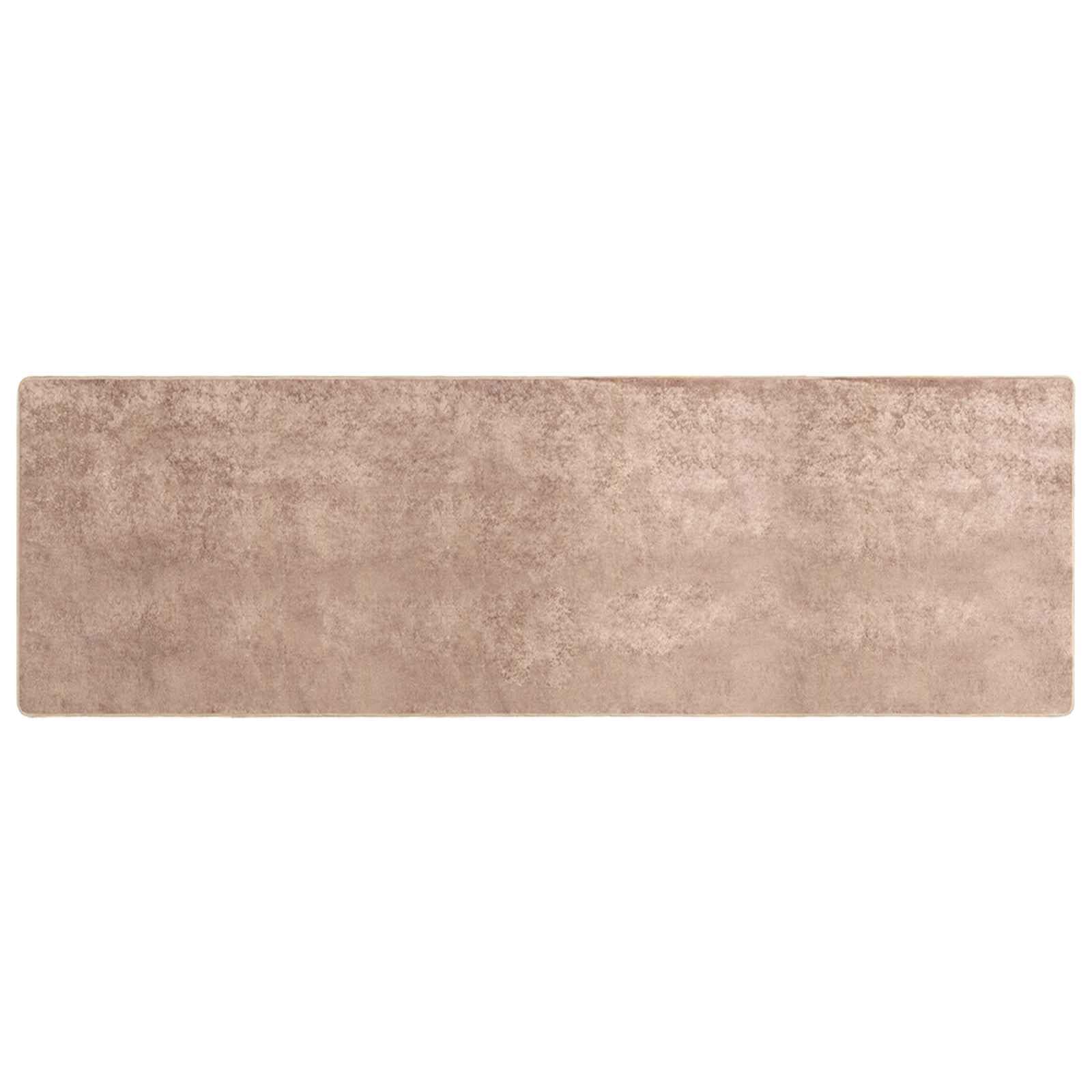 Tapis de couloir moderne couleur sable pour sublimer l'entrée et la chambre à coucher