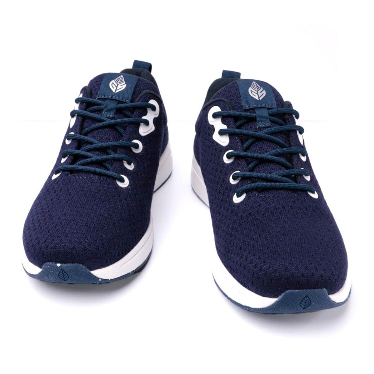 Green Steps Navy Arch Support buty sportowe na co dzień wykonane z trwałych materiałów. Wygodne i wspierające, aby pomóc złagodzić ból stóp. UK 5/EU 38